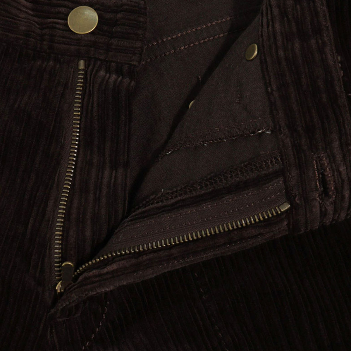 NUMBER (N)INE 02AW Dark Brown Cotton Pants Size 4