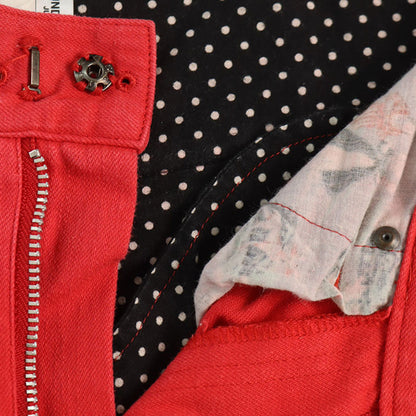 UNDERCOVER 2004AW Cotton Denim Red Size M