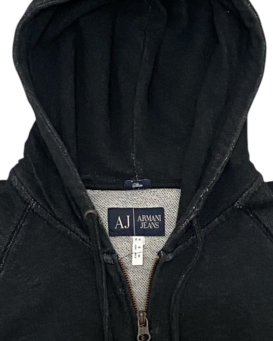 ARMANI JEANS parkas black