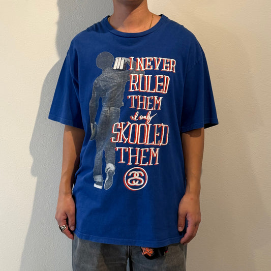Stussy 00s Blue Cotton Size XL