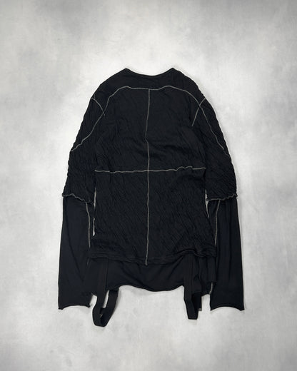 D.Hygen Double Face Layered Long Sleeve T-Shirt (FW23) Size 1