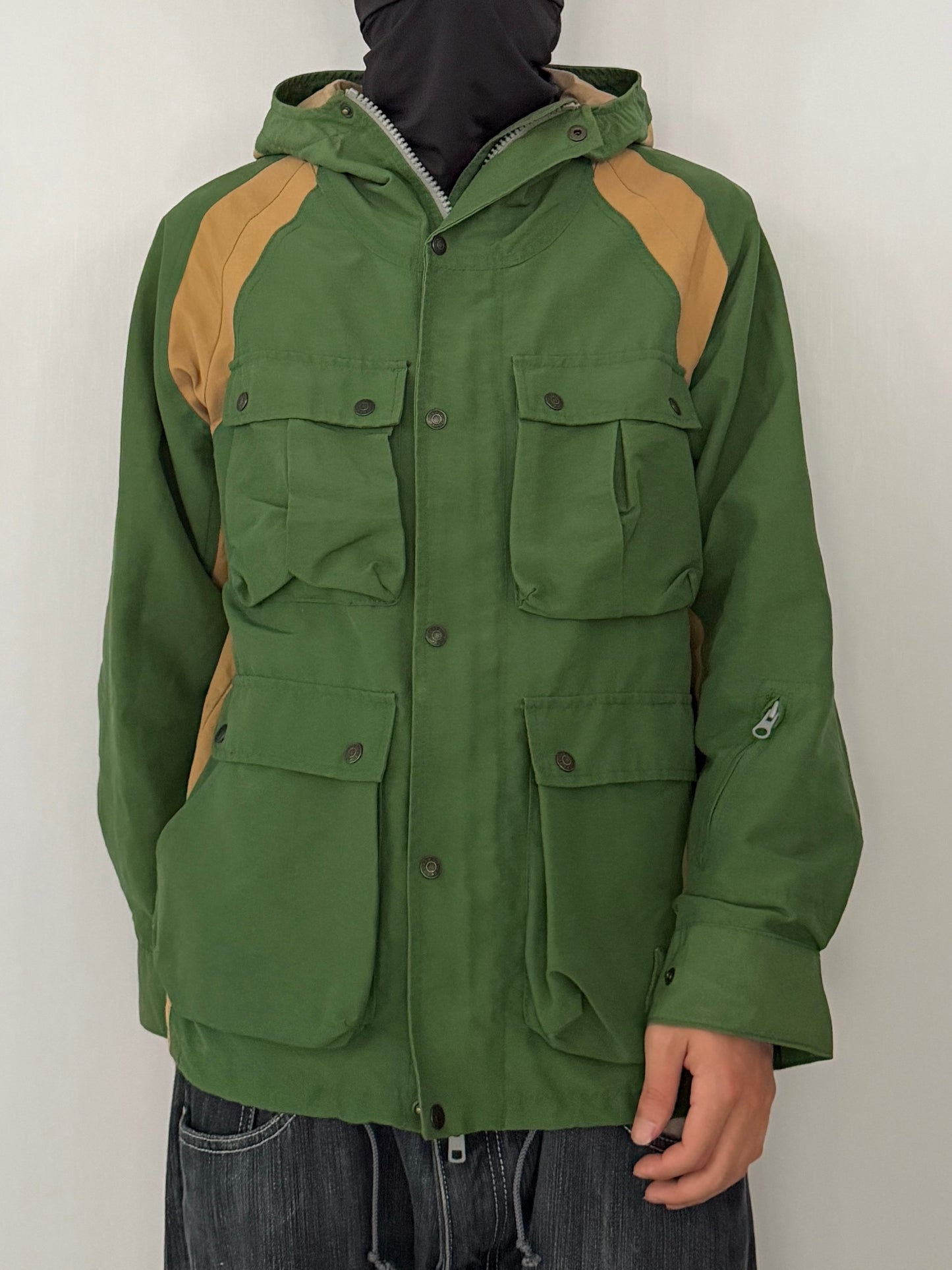 Sifury Multi Cotton Nylon Jacket Size 2