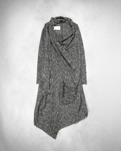 Nostra Santissima Melange Convertible Long Cardigan Size S