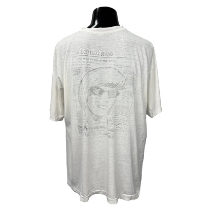 SONIC YOUTH Vintage "Goo" Pettibon Graphic T-Shirt Size XL