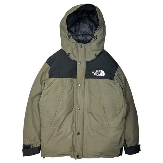 THE NORTH FACE Mountain Down Jacket New Taupe Size S