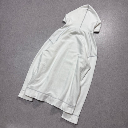 Issey Miyake 90s White Long Sleeve Shirt Size L