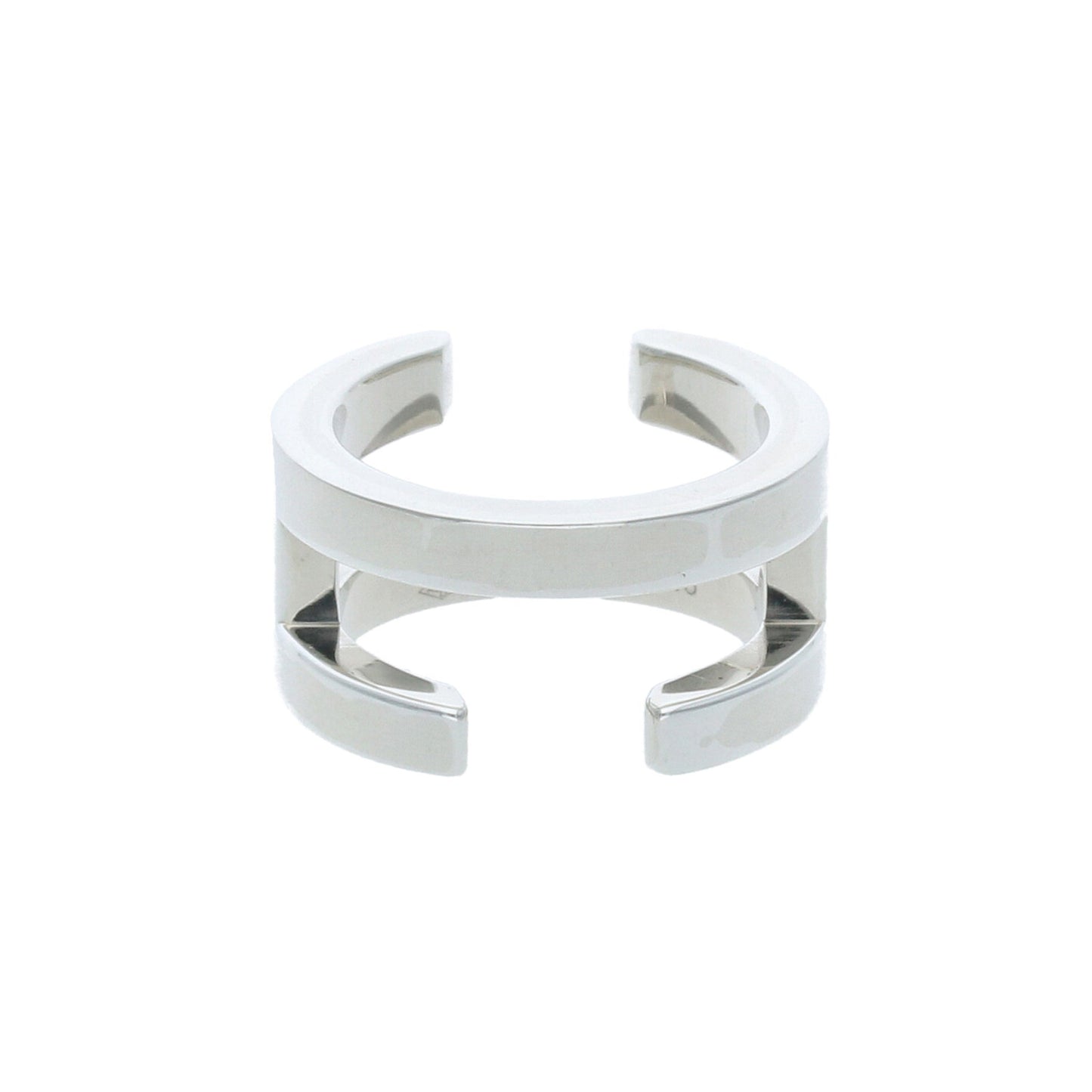 Hermes HERMÈS 2000s Silver Ring Size JP 6.5