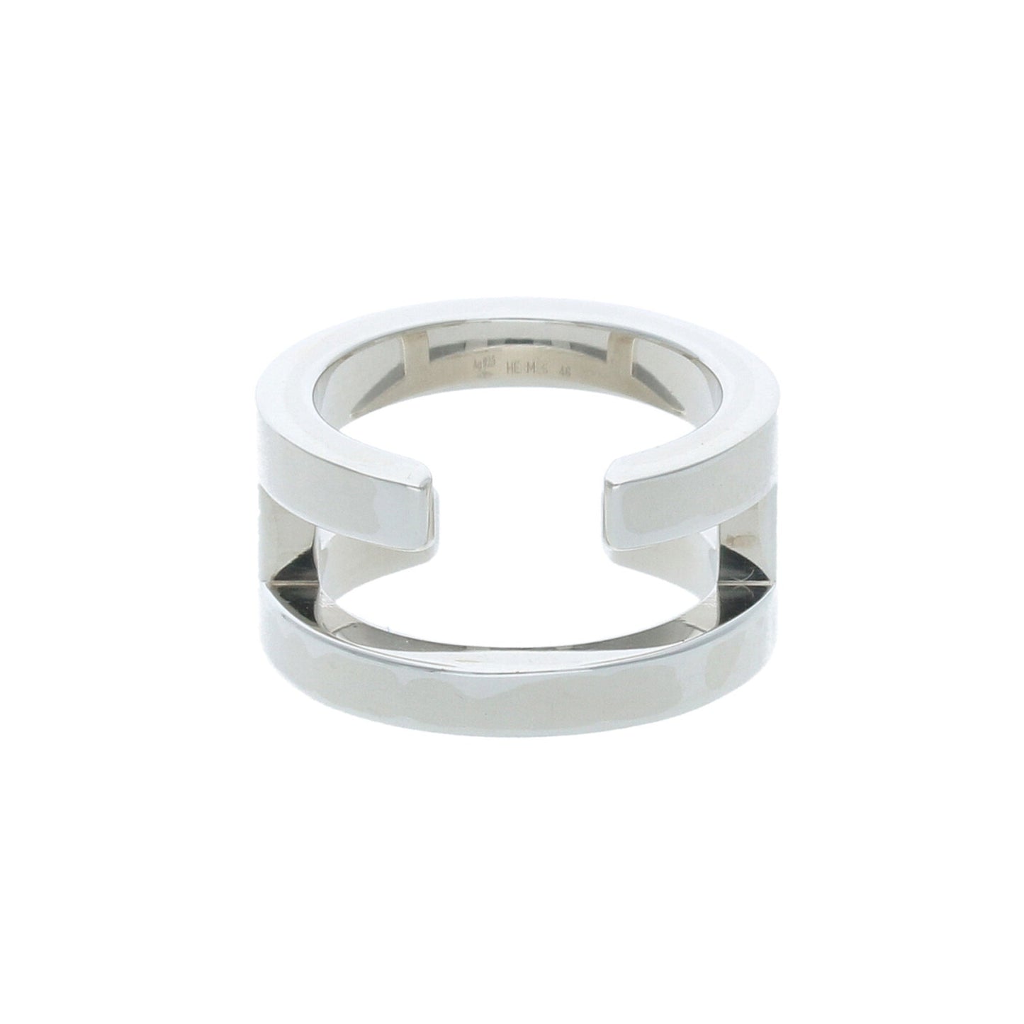 Hermes HERMÈS 2000s Silver Ring Size JP 6.5