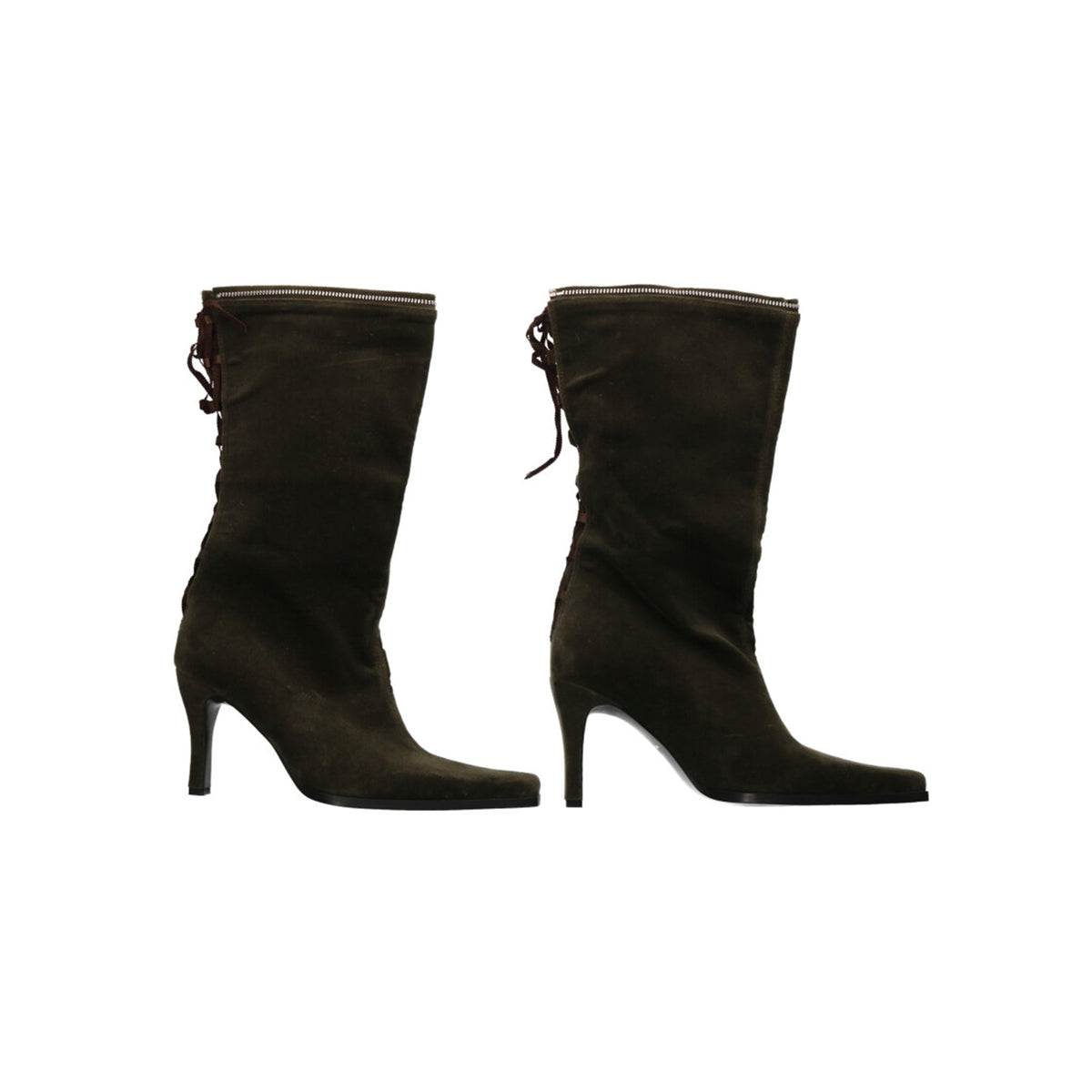 UNDERCOVER Olive Boots Size XXS