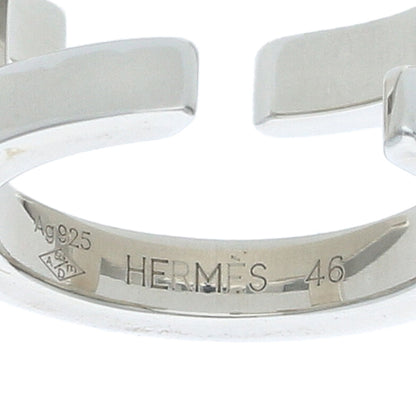 Hermes HERMÈS 2000s Silver Ring Size JP 6.5