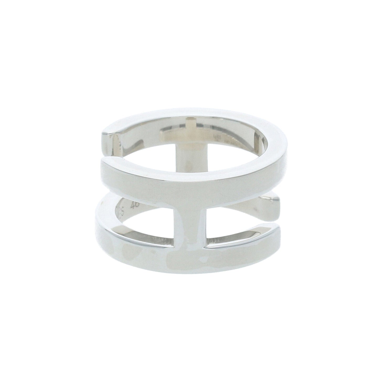 Hermes HERMÈS 2000s Silver Ring Size JP 6.5