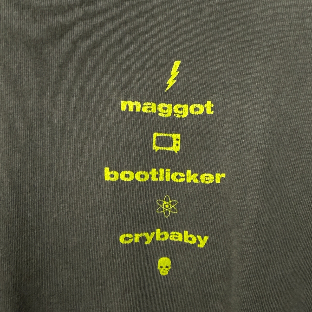 THE MELVINS "MAGGOT BOOTLICKER Vintage T-Shirt Size XL