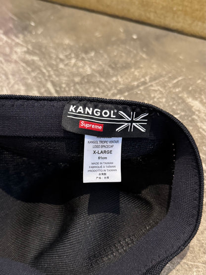 Supreme KANGOL Black Polyester Bucket Hat Size XL