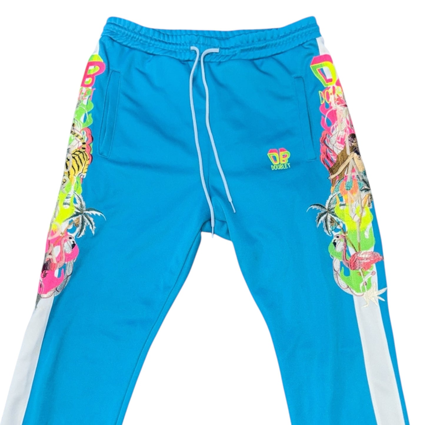 Doublet CHAOS EMBROIDERY TRACK PANTS Size S