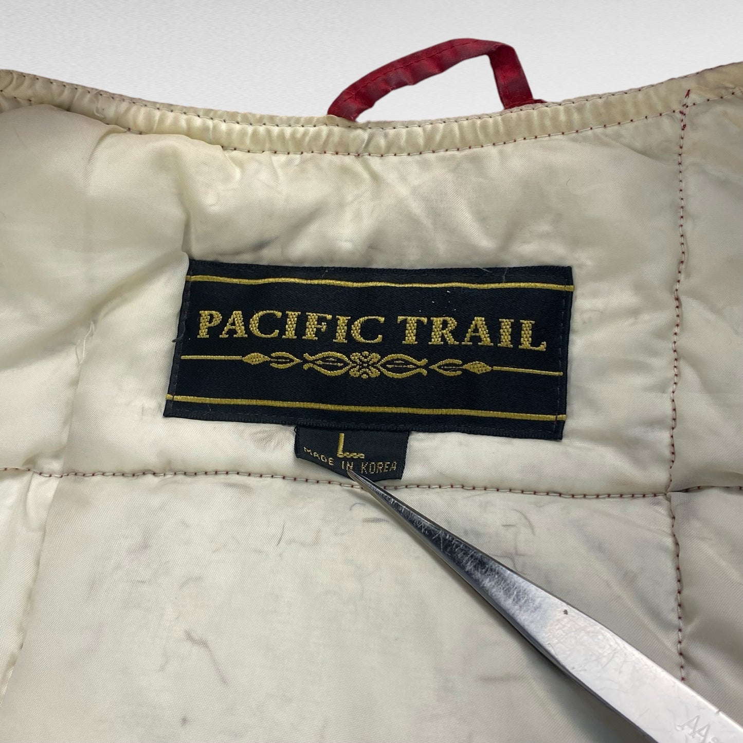 Pacific Trail Down Vest Red Size L