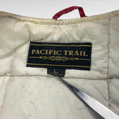 Pacific Trail Down Vest Red Size L