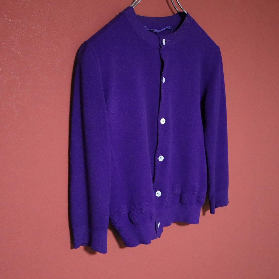 Comme des Garcons 99AW 3D Flower Knit Cardigan Size FREE
