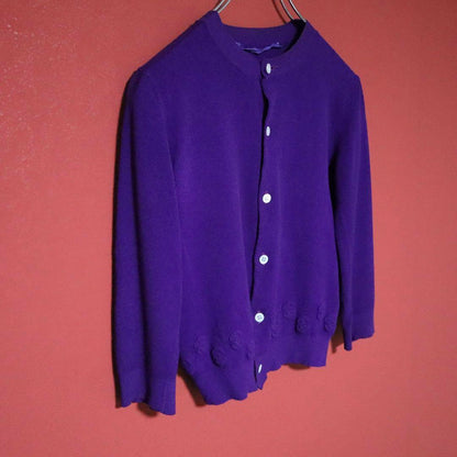 Comme des Garcons 99AW 3D Flower Knit Cardigan Size FREE