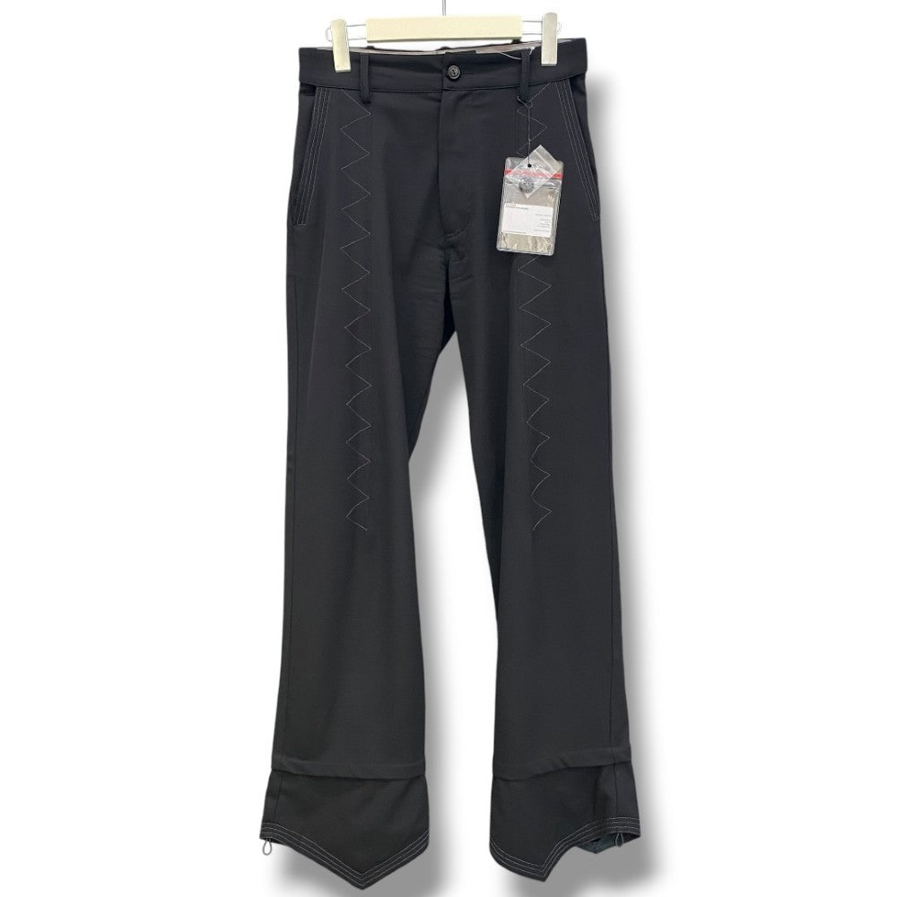 KIKO KOSTADINOV 24AW Stitched Trousers Black Size 44