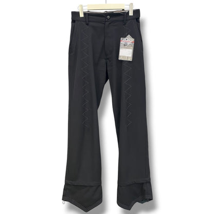 KIKO KOSTADINOV 24AW Stitched Trousers Black Size 44