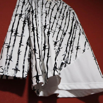 Comme des Garcons 25SS Barbed Wire Asymmetrical Long Sleeve Size S