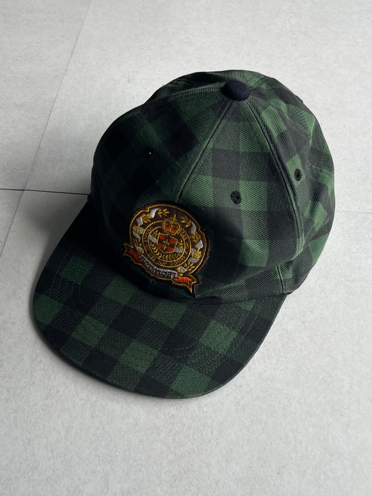 Vintage Flip the script Check Green Cap Size ONE SIZE