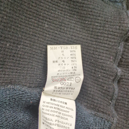 Y's for Men Double Zip Drivers Knit Jacket
