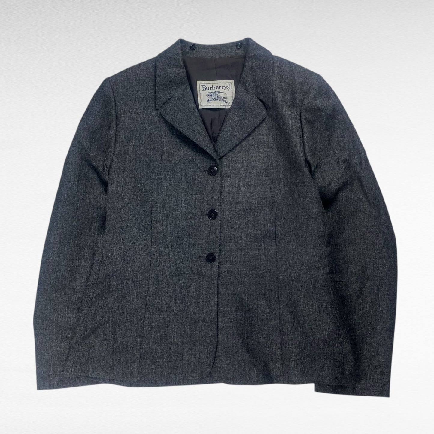 Burberry 90s Tailored Jacket Gray Size M