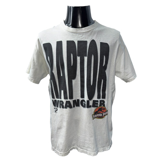 JURASSIC PARK RAPTOR WRANGLER T-Shirt Size L