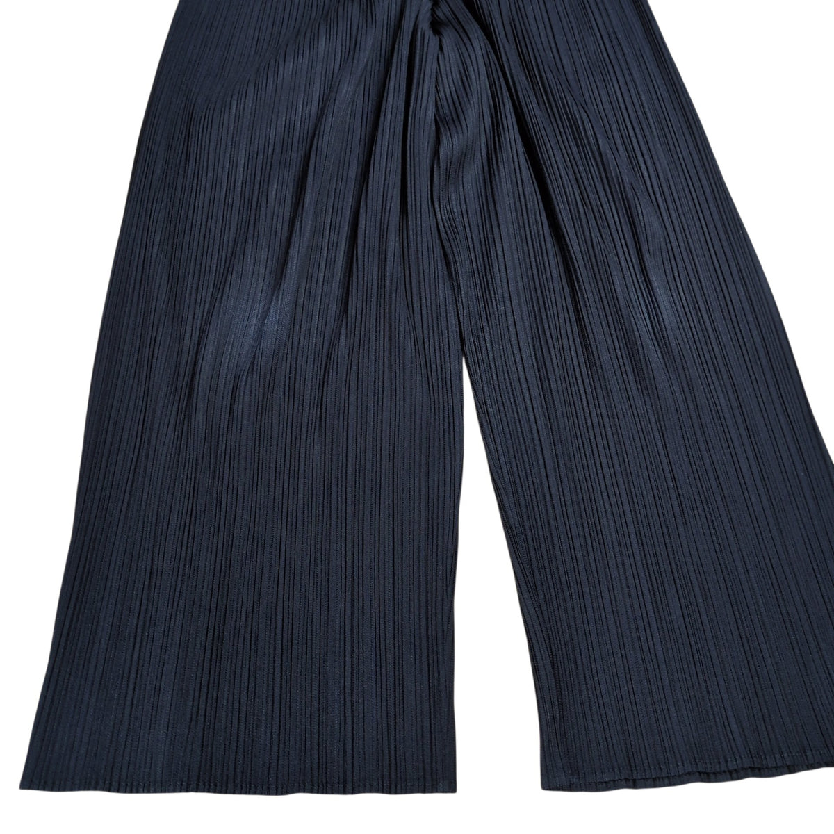 PLEATS PLEASE ISSEY MIYAKE Navy Pleats Straight Pants Size 1
