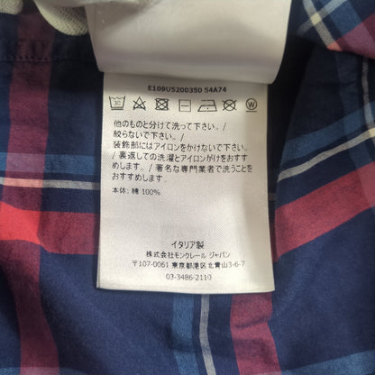 FRAGMENT DESIGN×MONCLER World Tour Check Shirt Size 4