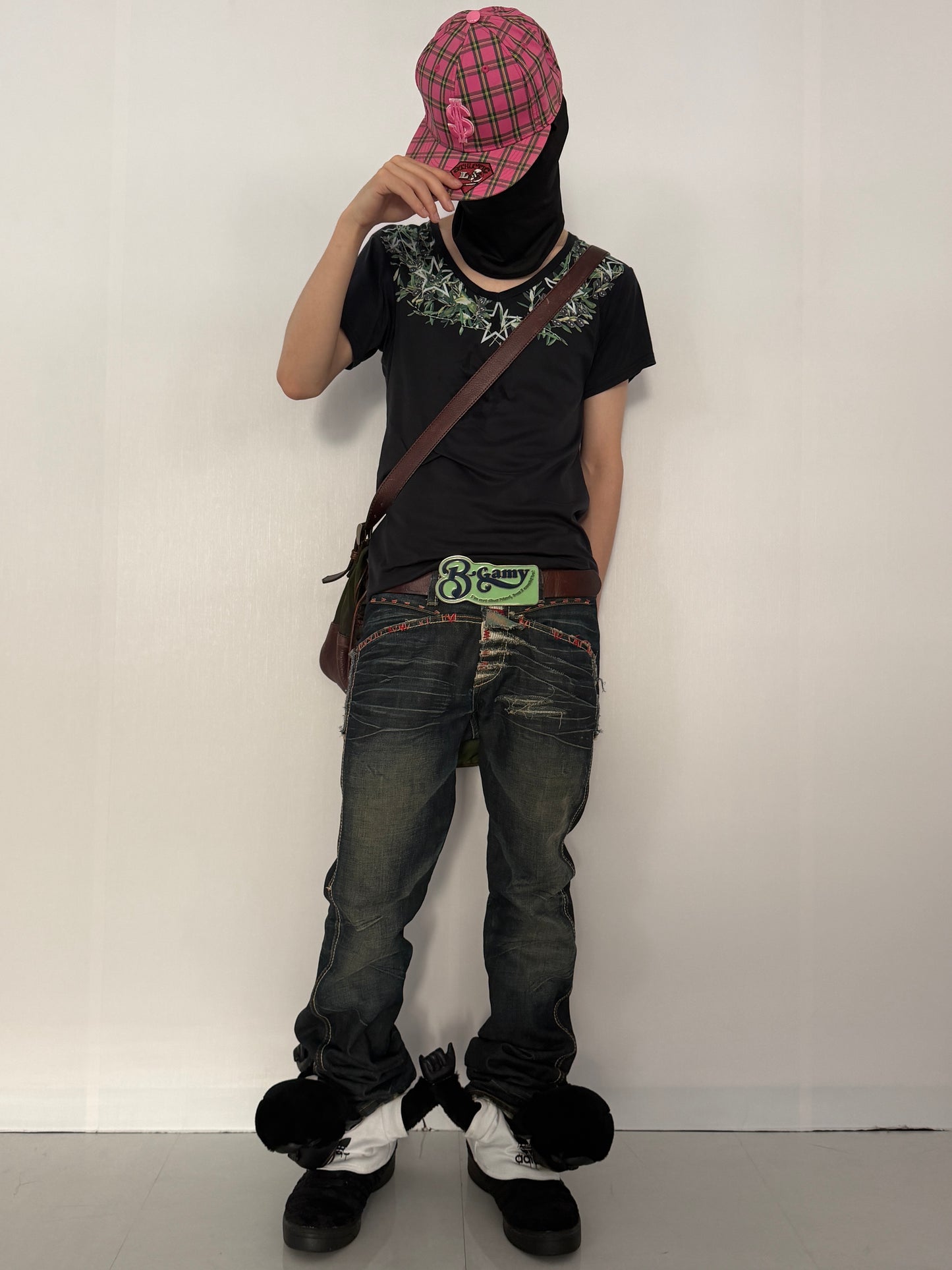 Yoshio kubo Cotton Design T-Shirt Size 1