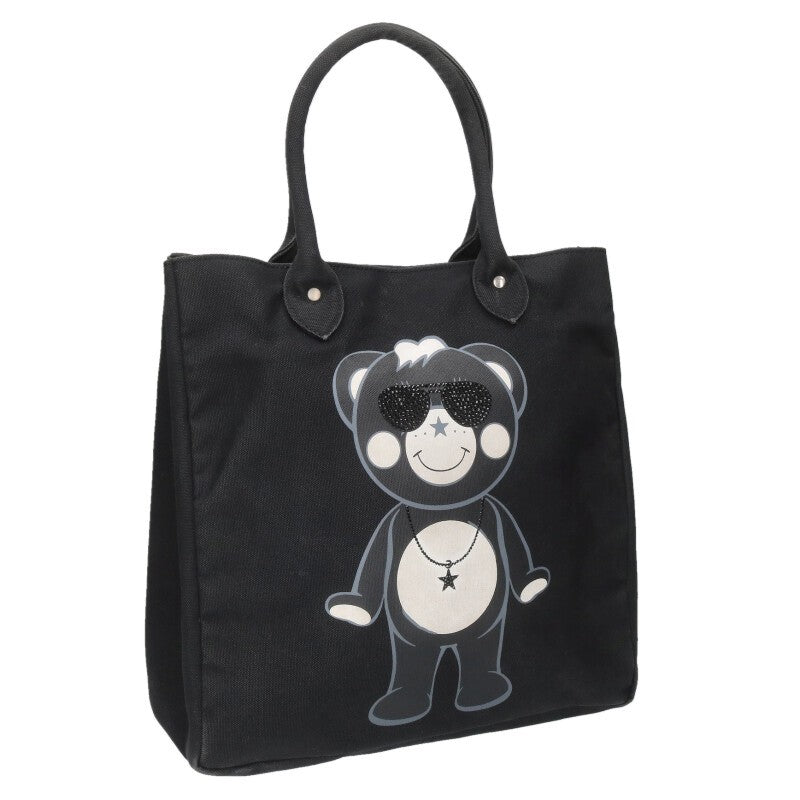 TANTA Black Chappy Star Swarovski Tote Bag Size ONE SIZE
