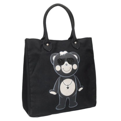 TANTA Black Chappy Star Swarovski Tote Bag Size ONE SIZE