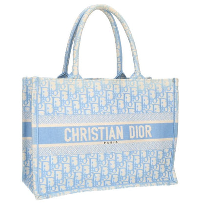DIOR Light Blue Medium Oblique Jacquard Book Size ONE SIZE