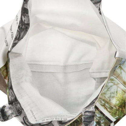 BLESS Multi Graphic Design Cotton Tote Bag Size ONE SIZE