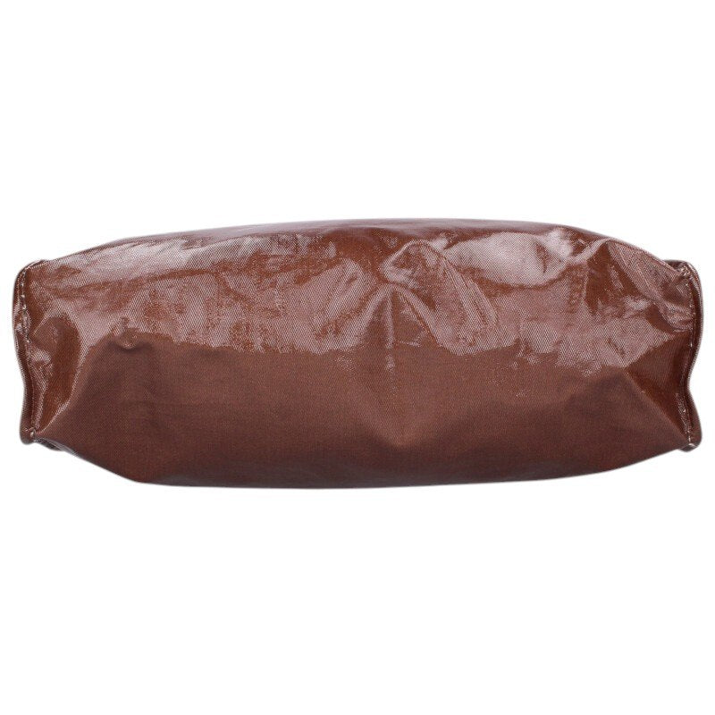 ACNE STUDIOS Brown Shiny Polyurethane Tote Bag Size ONE SIZE