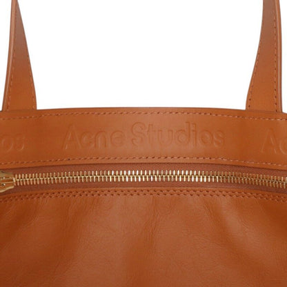ACNE STUDIOS Brown Shiny Polyurethane Tote Bag Size ONE SIZE