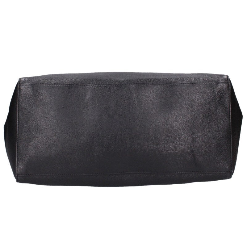 Balenciaga Leather Tote Bag Black