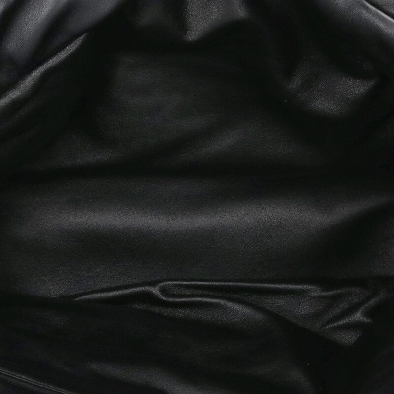 SAINT LAURENT PARIS Wide Puffer Nappa Leather Size ONE SIZE