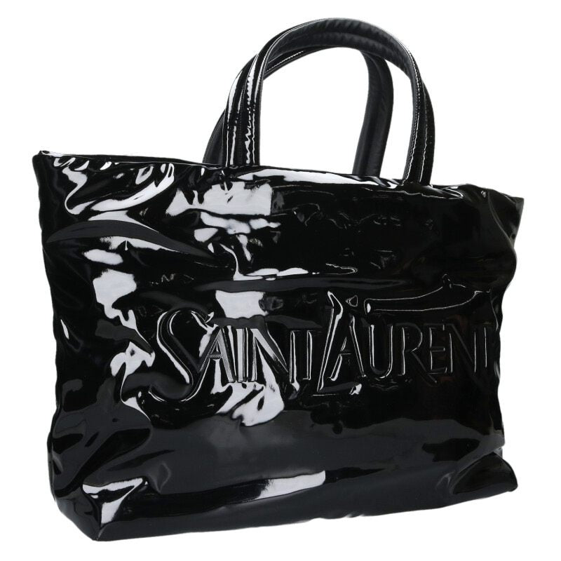 SAINT LAURENT PARIS 777487 Logo Patent Maxi Size ONE SIZE