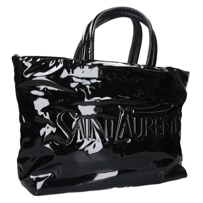 SAINT LAURENT PARIS 777487 Logo Patent Maxi Size ONE SIZE