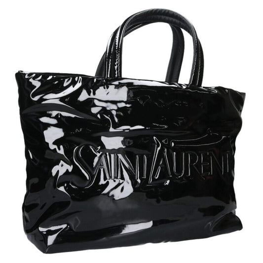 SAINT LAURENT PARIS 777487 Logo Patent Maxi Size ONE SIZE