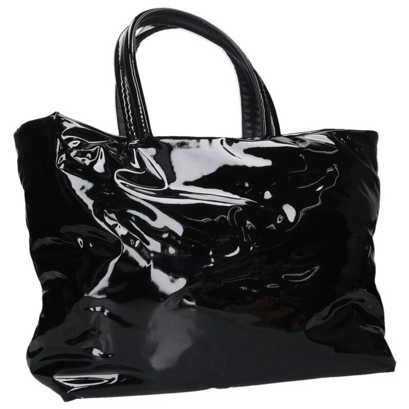 SAINT LAURENT PARIS 777487 Logo Patent Maxi Size ONE SIZE