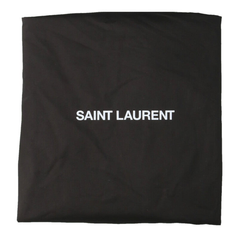SAINT LAURENT PARIS 777487 Logo Patent Maxi Size ONE SIZE