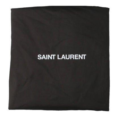 SAINT LAURENT PARIS 777487 Logo Patent Maxi Size ONE SIZE