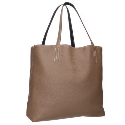 HERMES Double Sens Reversible Leather Bag Multi Size 36