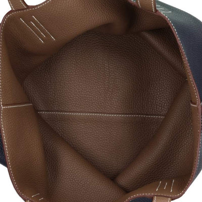 HERMES Double Sens Reversible Leather Bag Multi Size 36