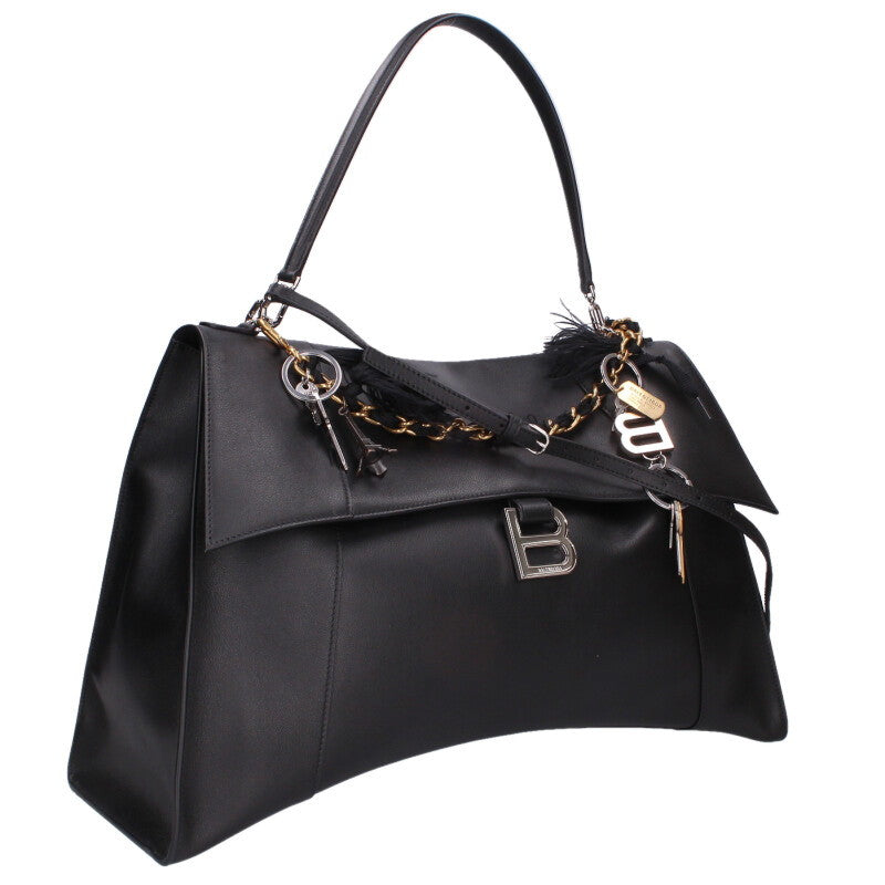 BALENCIAGA Hourglass Soft 2WAY Shoulder Bag Size ONE SIZE