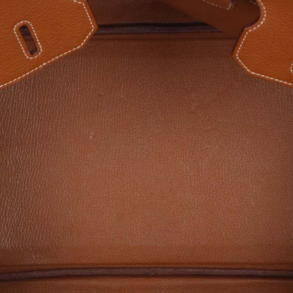 HERMES Birkin 35 Taurillon Clemence Palladium Size ONE SIZE
